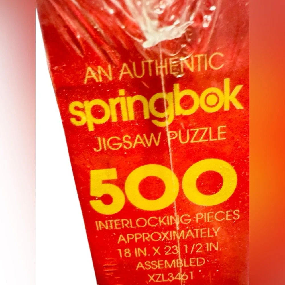 Tin Treats Hallmark Springbok 500pc Puzzle New/Sealed